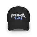 Popâ 1AI™ Signature Edition Embroidered Baseball Cap — Black