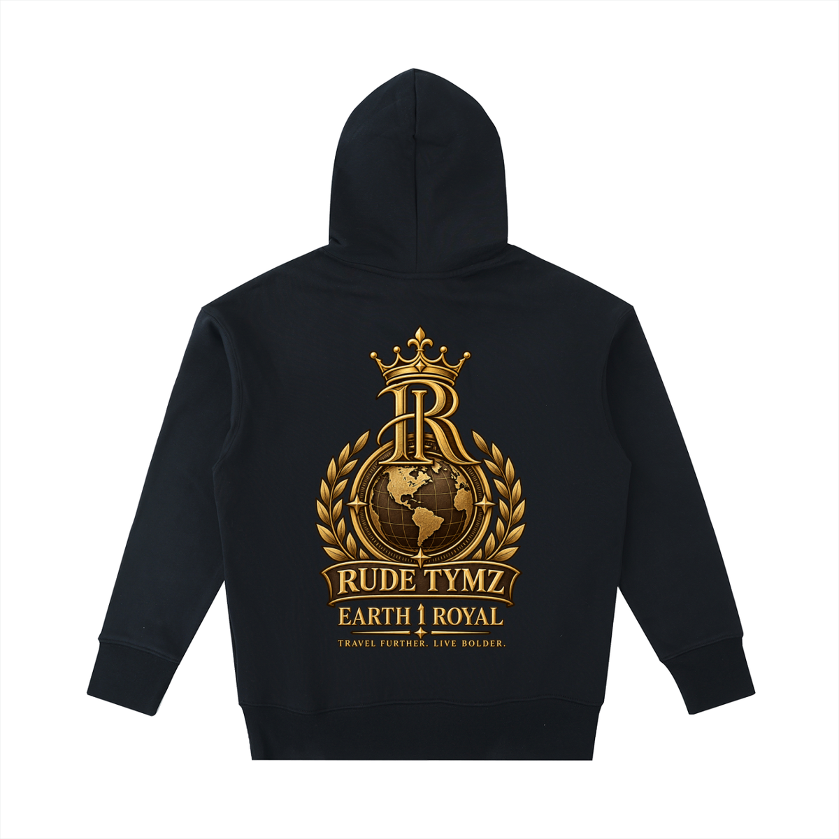 Earth 1 Royal Heavyweight Cotton Hoodie