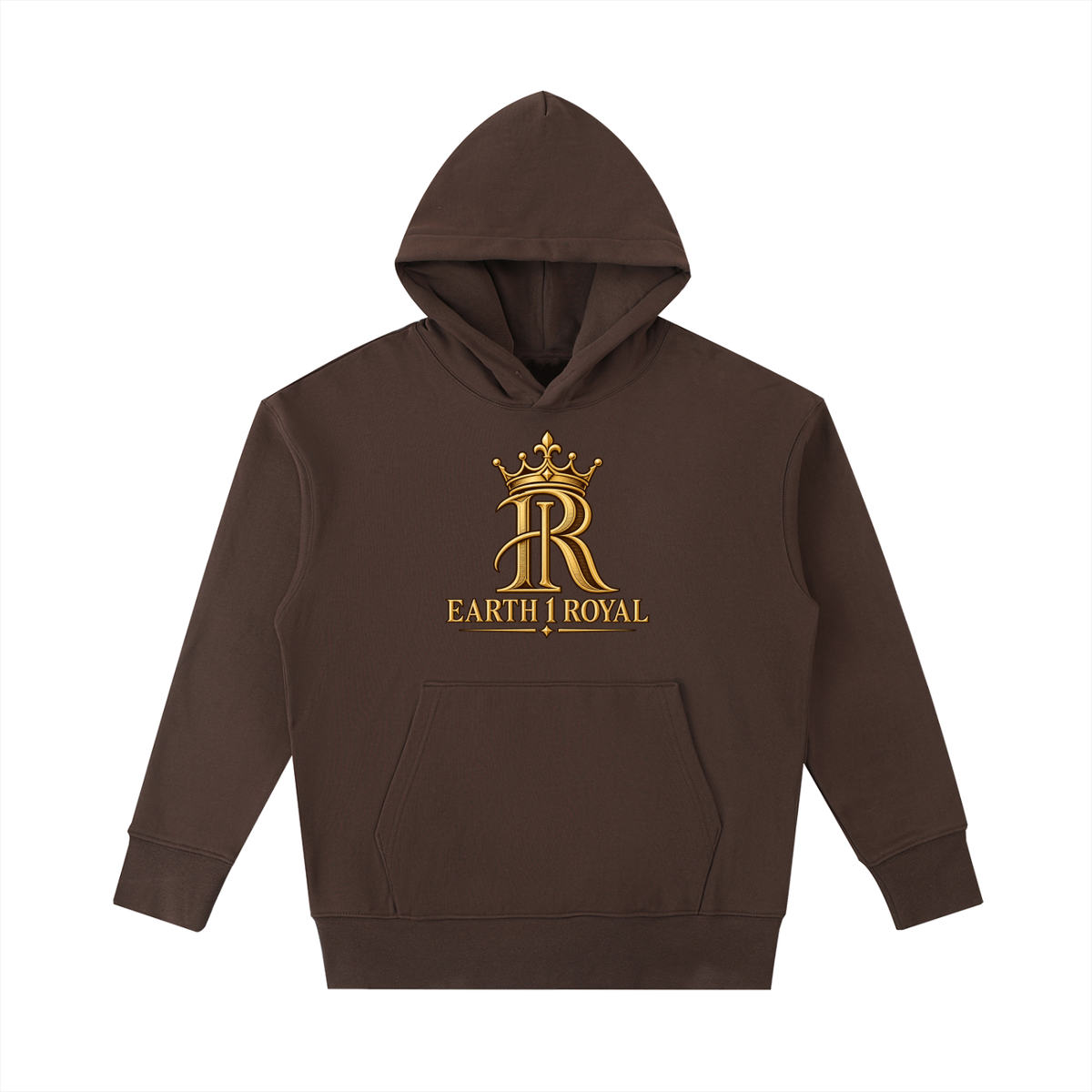 Earth 1 Royal Heavyweight Cotton Hoodie