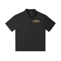 Black Cataloghaus™ Collegiate Drop-Shoulder Polo product view