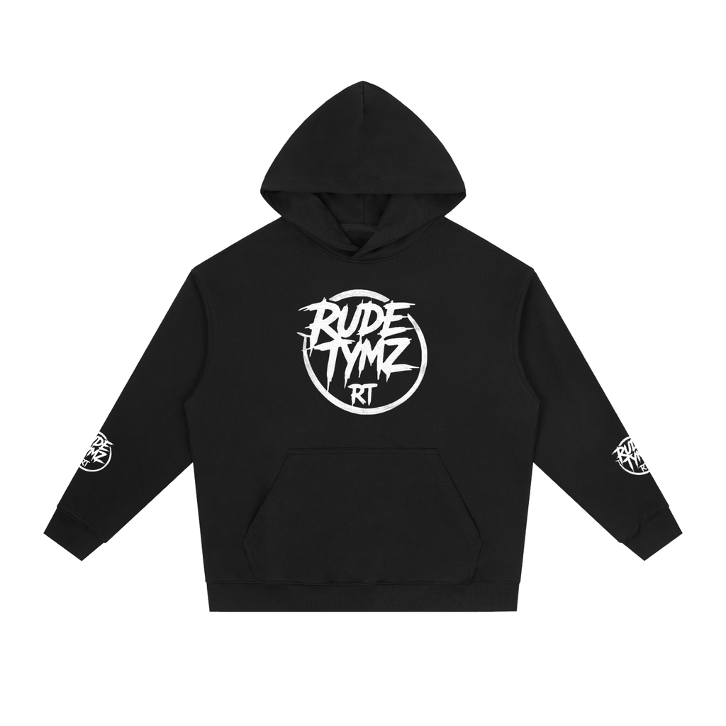 Rude Tymz RT Logo Heavyweight Drop-Shoulder Hoodie