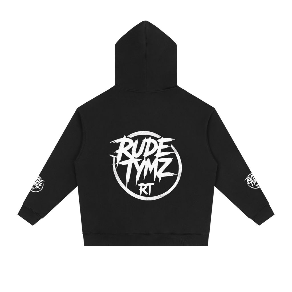 Rude Tymz RT Logo Heavyweight Drop-Shoulder Hoodie