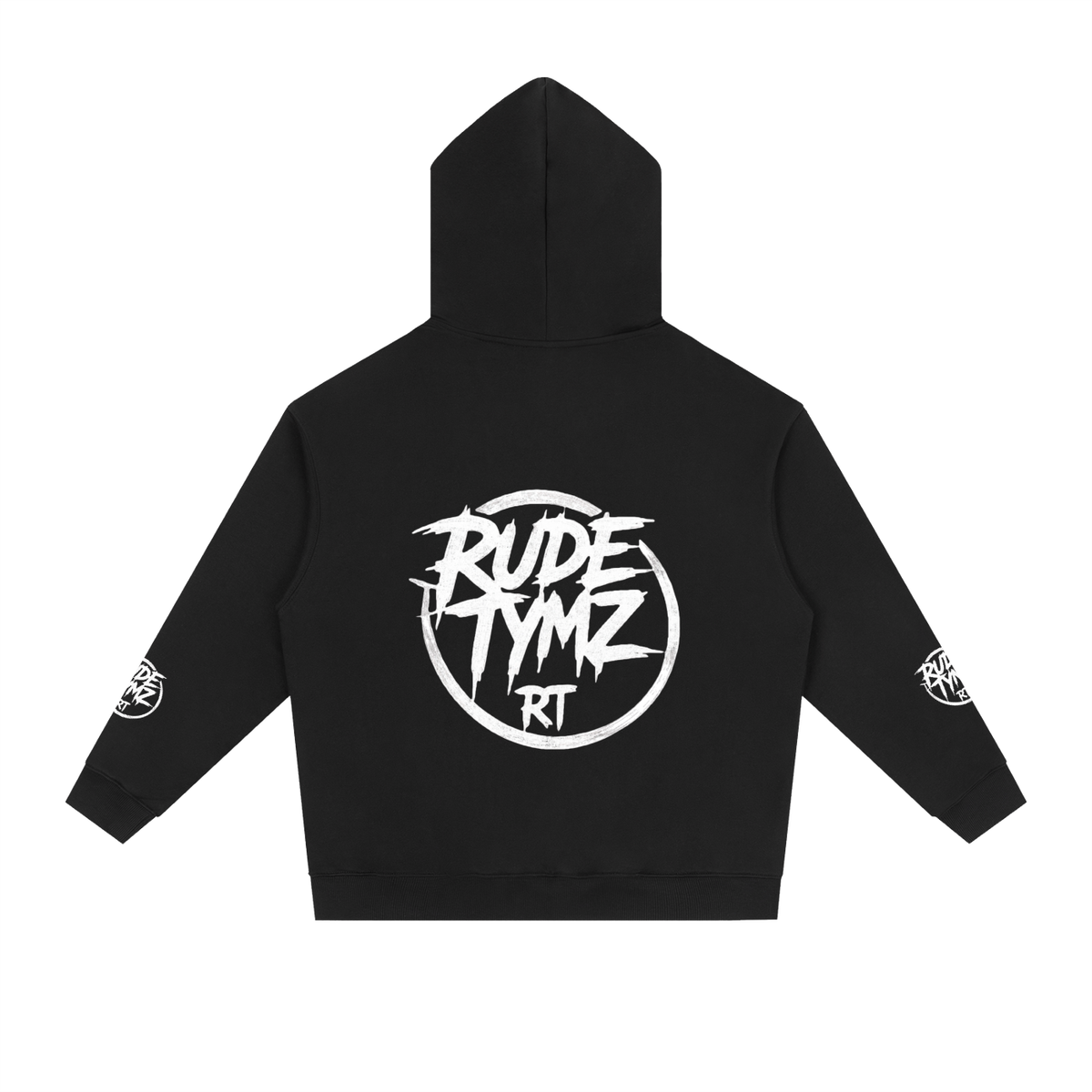 Rude Tymz RT Logo Heavyweight Drop-Shoulder Hoodie