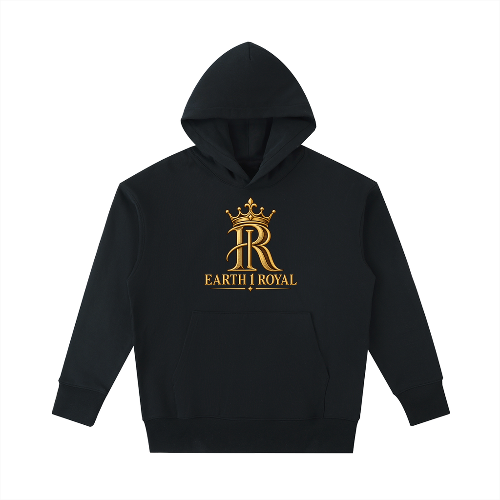 Earth 1 Royal Heavyweight Cotton Hoodie