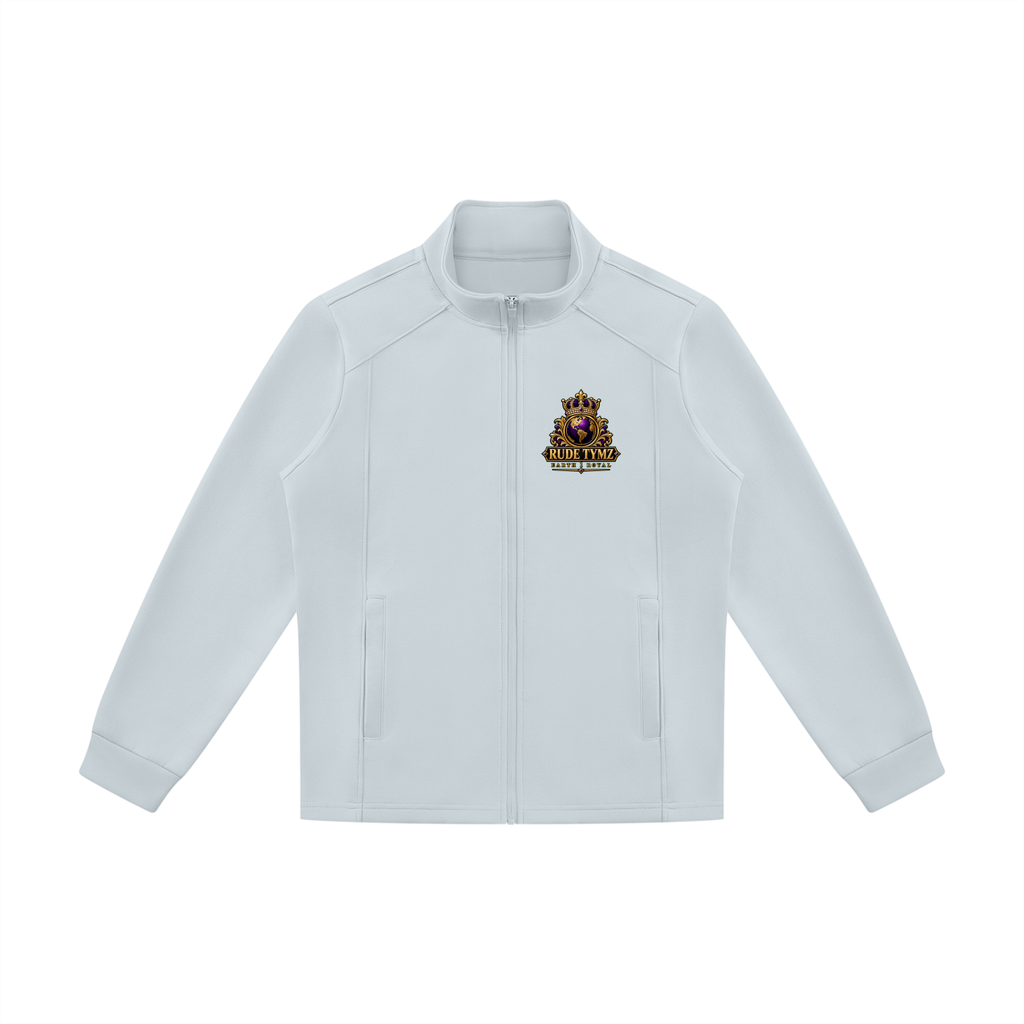 Earth 1 Royal Stand-Collar Track Jacket