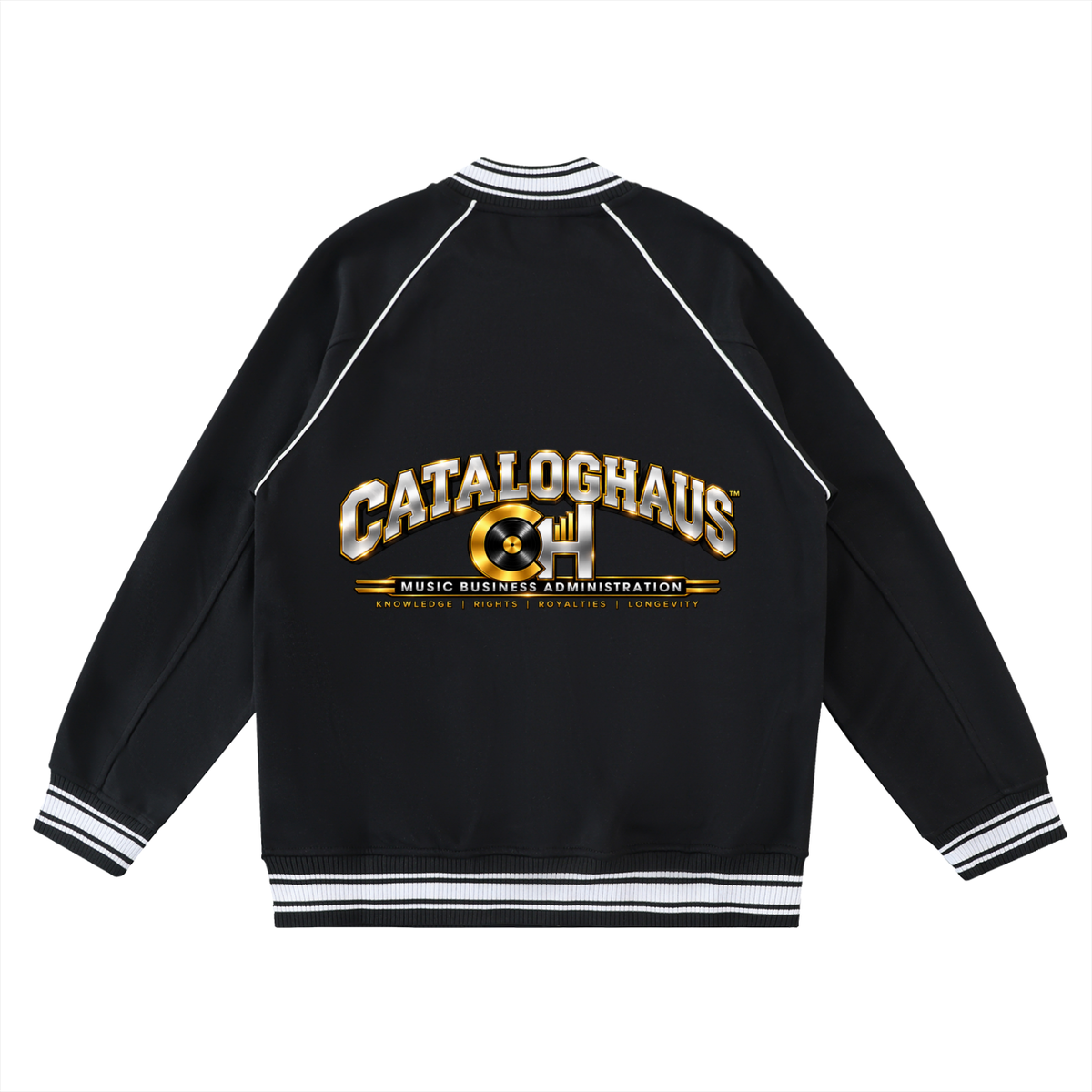 Cataloghaus™ Galaxy Varsity Jacket