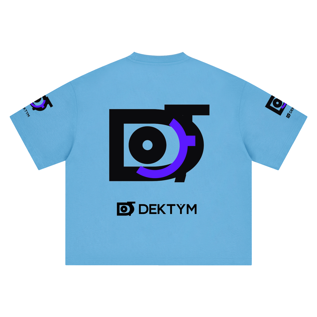 DEKTYM Heavyweight Oversized Boxy Tee, product view 4