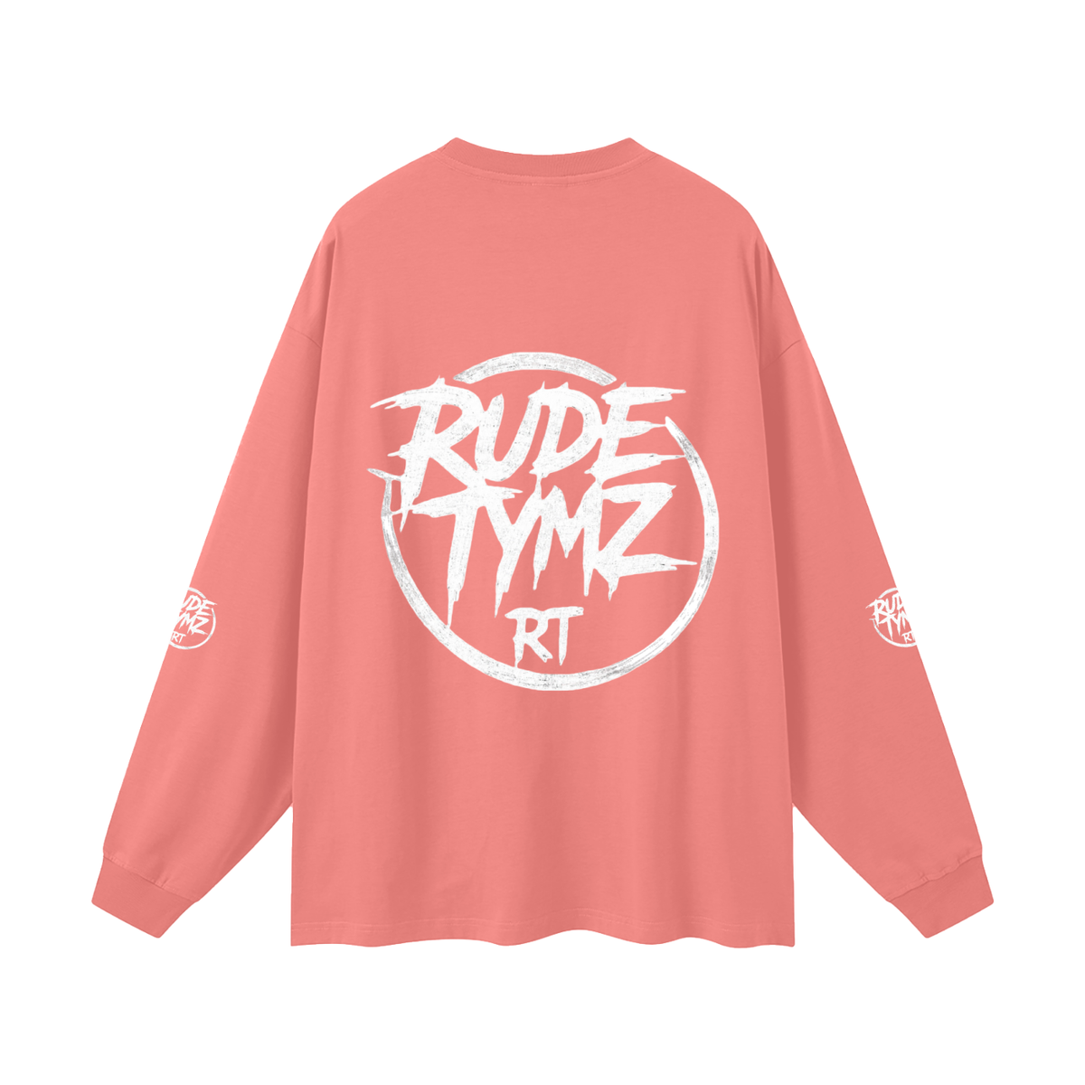 Heavyweight Oversized Cotton Long-Sleeve Tee by Rude Tymz